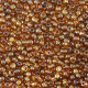 Glass seed beads 11/0 (2mm) Transparent brown